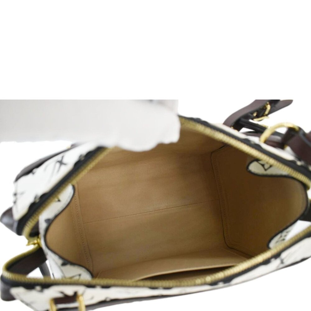 Louis Vuitton  Speedy Amazon PM Monogram Canvas Crossbody Bag White Chocolate - Picture 12 of 14